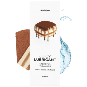 Lubrifiant à base d'eau Tiramisu savoureux 300 ml Satisfyer 