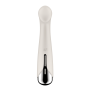 Vibromasseur point G tête rotative blanc USB Spinning g-spot 1 Satisfyer 