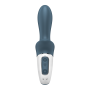 Vibromasseur gonflable anal gris USB Air Pump Booty 2 Satisfyer 