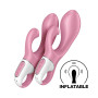 Vibromasseur Rabbit gonflant rose Air Pump Bunny 2 USB Satisfyer 