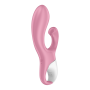 Vibromasseur Rabbit gonflant rose Air Pump Bunny 2 USB Satisfyer 