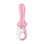Vibromasseur anal gonflant connecté rose USB Air Pump Booty 5 Satisfyer 
