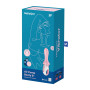 Vibromasseur anal gonflant connecté rose USB Air Pump Booty 5 Satisfyer 