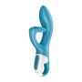 Vibromasseur rabbit bleu USB Embrace Me Satisfyer 