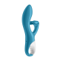 Vibromasseur rabbit bleu USB Embrace Me Satisfyer 