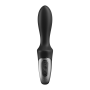 Vibromasseur noir USB, chauffant et connecté Heat Climax Satisfyer 