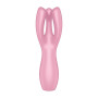 Vibromasseur point G avec stimulateur de clitoris USB rose Threesome 3 Satisfyer 