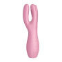 Vibromasseur point G avec stimulateur de clitoris USB rose Threesome 3 Satisfyer 