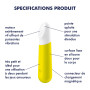 Vibromasseur jaune USB Ultra Power Bullet 4 Satisfyer 