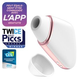 Stimulateur blanc Satisfyer Love Triangle 