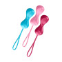Set de 3 boules de Geisha effet vibrante Power Balls Satisfyer 