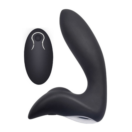 Plug anal vibrant 12 programmes et télecommande USB 