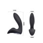 Plug anal vibrant 12 programmes et télecommande USB 