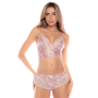 Ensemble 2 pièces rose dentelle confort et sensualité – Mapalé