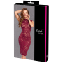 Robe moulante en dentelle rouge bordeaux - Cottelli