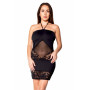 Robe bustier maille et dentelle