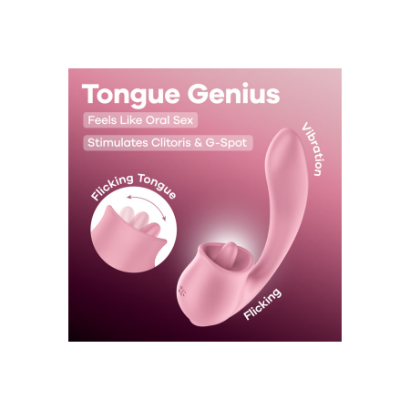 Stimulateur Tongue Genius - Satisfyer
