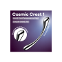Gode en acier inoxydable Cosmic Crest 1 - Satisfyer
