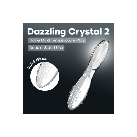 Gode en verre Dazzling Crystal 2 - Satisfyer