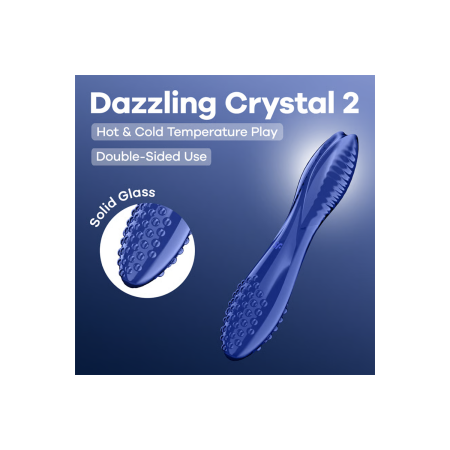 Gode en verre Dazzling Crystal 2 - Satisfyer