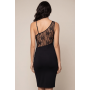 Robe courte à bretelles Victoria 