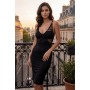 Robe courte à bretelles Victoria 