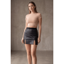 Jupe courte noir Stella - LSL3-SBLK