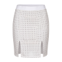 Jupe longue blanche Natacha - LSL3-LWHT