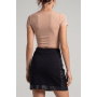 Jupe courte noire Mia - LSL2-SBLK
