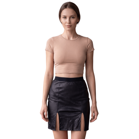 Jupe longue noire Omella - LSL3-LBLK