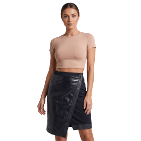 Jupe longue noire Frida - LSL2-LBLK