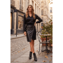 Jupe longue noire Frida - LSL2-LBLK