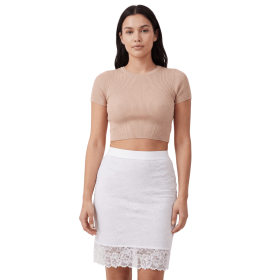 Jupe longue blanche Catalina - LSK2-LWHT