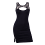 Robe noire Lora 