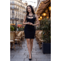 Robe noire Lora 