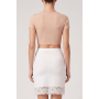 Jupe longue blanche Maria - LSK1-LWHT