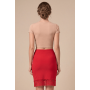 Jupe longue rouge Maria - LSK1-LRED