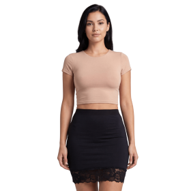 Jupe courte noire Marina - LSK1-SBLK