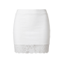 Jupe courte blanche Marina - LSK1-SWHT