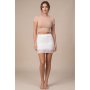 Jupe courte blanche Marina - LSK1-SWHT