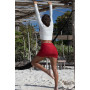 Jupe courte rouge Marina - LSK1-SRED