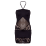 Robe bustier maille et dentelle