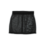 Jupe noire en résille transparente Maya - LSN1