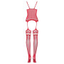 F214 Bodystocking - Rouge