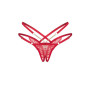 Matildea string ouvert Rouge