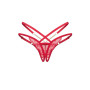 Matildea string ouvert Rouge