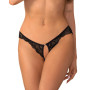 Divienne string ouvert noir