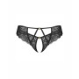 Divienne string ouvert noir