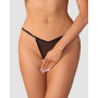 Oxaria string ouvert noir