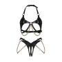 Anyya ensemble ouvert 2 pièces - Noir